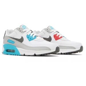 Red & Blue Nike Air Maxs